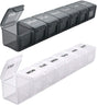 pcs Oversized Weekly Pill Organizer Box 2-pack, You Can Carry The Daily Pill Box Oversized Every Week V1237-ZY-203-3857