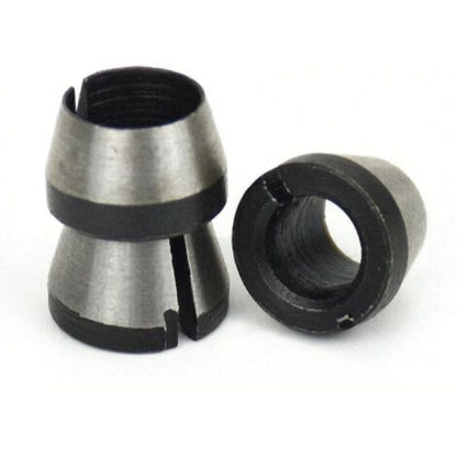Milling Chuck - Set of 6, Countersunk Collet (6 mm, 6.35 mm, 8 mm), Router Collet, Collet Adapter V1237-ZY-203-3867