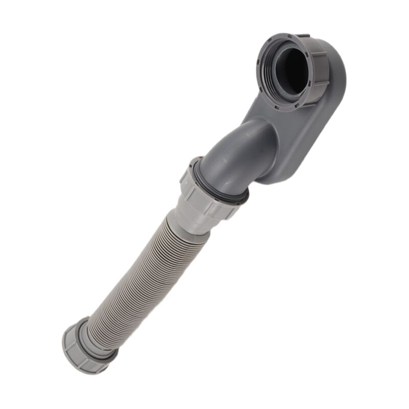 Low Profile 1 1/2 P Flexible P-Trap Bath Shower Drain Hose Flat Base Drain for V1237-ZY-203-3870