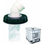 IBC Tank Filter 1000L, 165mm Washable Nylon Water Filter, Compatible with IBC Tank Accessories V1237-ZY-203-3888