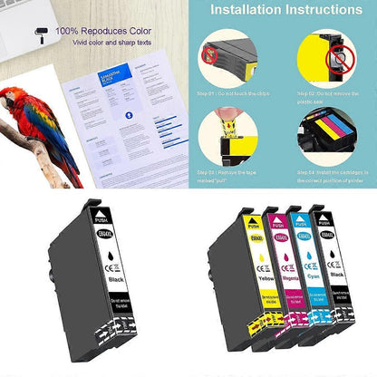 604XL Ink Cartridge for Expression Home XP-2200 XP-2205 Vivid Colors Ink V1237-ZY-203-3911