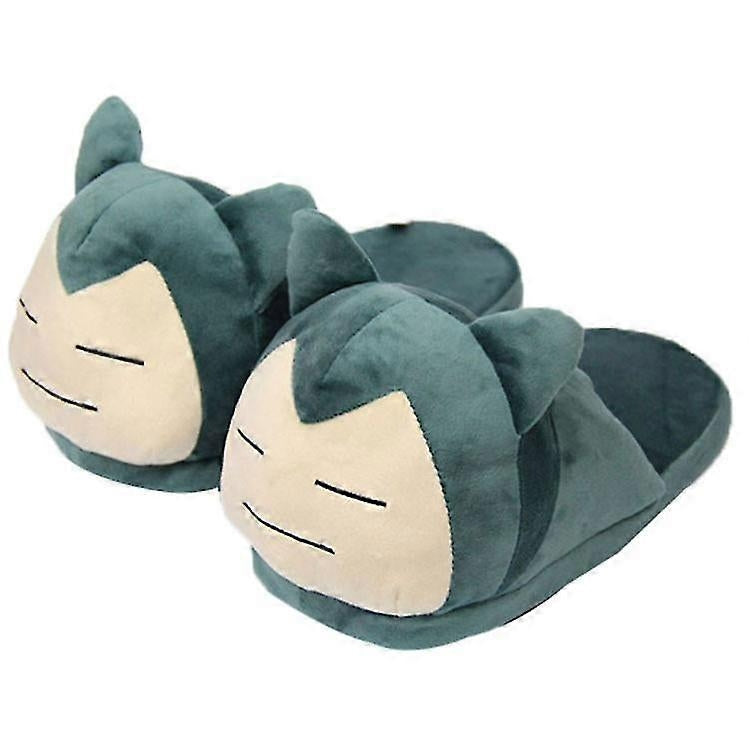 Cartoon Kawaii Cute Autumn and Winter Plush Slippers Anime Game Ambient Kirby Home Warm Cotton Shoes - V1237-ZY-203-3913