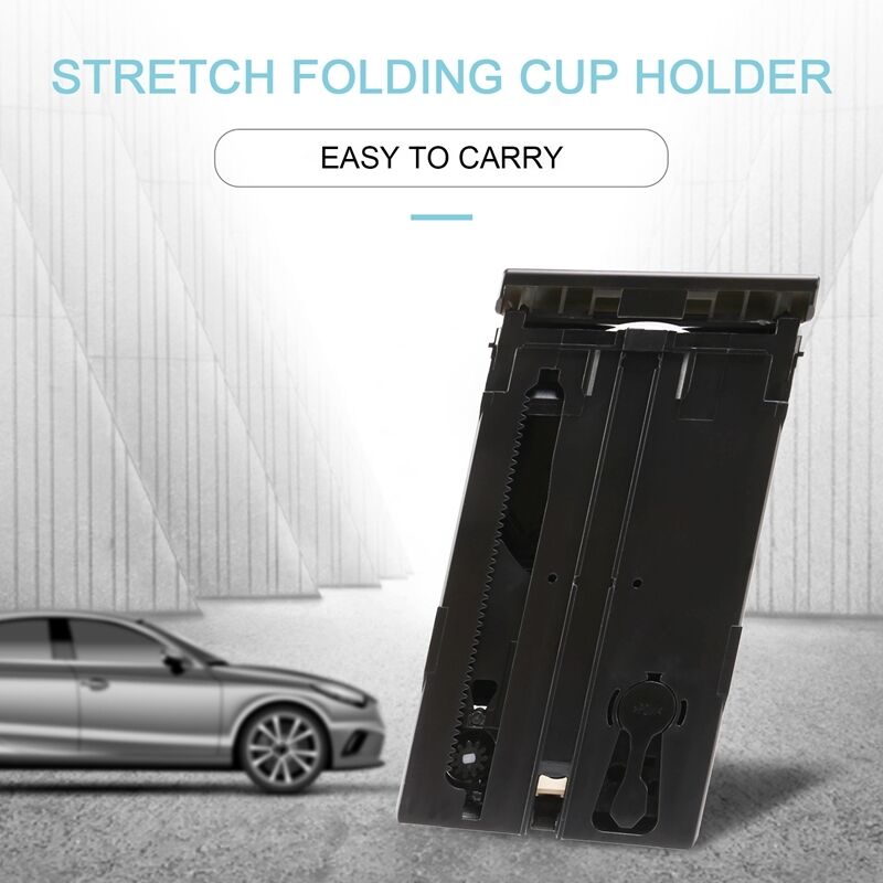 Retractable Folding Cup Holder For A6 C5 1998-05 A4 98-2002 4B0862534D V1237-ZY-203-3921