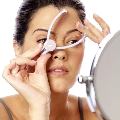 Facial Threading Hair Remover - Beauty Tool White V1237-ZY-203-3928