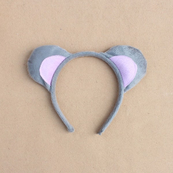 pcs Children Adult Animal Costume Set Cute Mouse Ears Headband Bows Long Tail V1237-ZY-203-3929