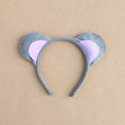 pcs Children Adult Animal Costume Set Cute Mouse Ears Headband Bows Long Tail V1237-ZY-203-3929