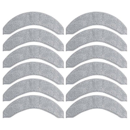 12-pack Replacement Mop Pads for iRobot Roomba Combo J7+ Robot Vacuum Cleaner V1237-ZY-203-3940