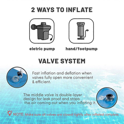 Extra Thick Winter Cushion for Above Ground Pool, Air Cushion for Equalizing Cold and Ice, Winter Preparation V1237-ZY-203-3964