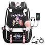 K-Pop Demon Hunters Anime School Backpack Cute Cartoon Bag for Students black_tfrf black 10 V1237-ZY-203-3967