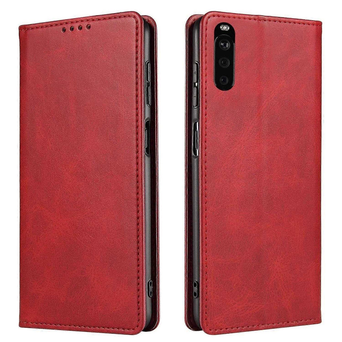 Compatible with Sony Xperia 10 III 5G Mobile Case - Perfect Red-max Red V1237-ZY-203-3981