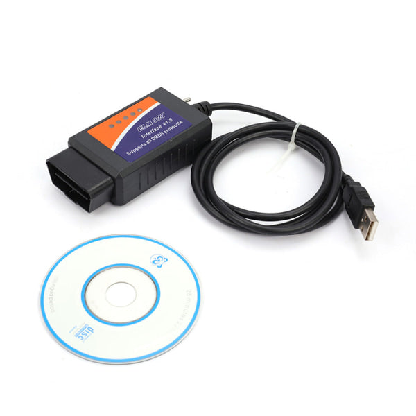 ELM327 USB V1.5 modified for Forscan ELMconfig CH340+25K80 chip one size V1237-ZY-203-4011