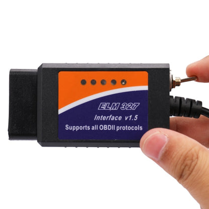 ELM327 USB V1.5 modified for Forscan ELMconfig CH340+25K80 chip one size V1237-ZY-203-4011