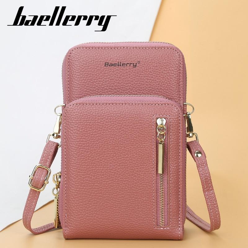 Shoulder bag mobile phone bag with shoulder strap for mobile phone blue A blue A V1237-ZY-203-4017