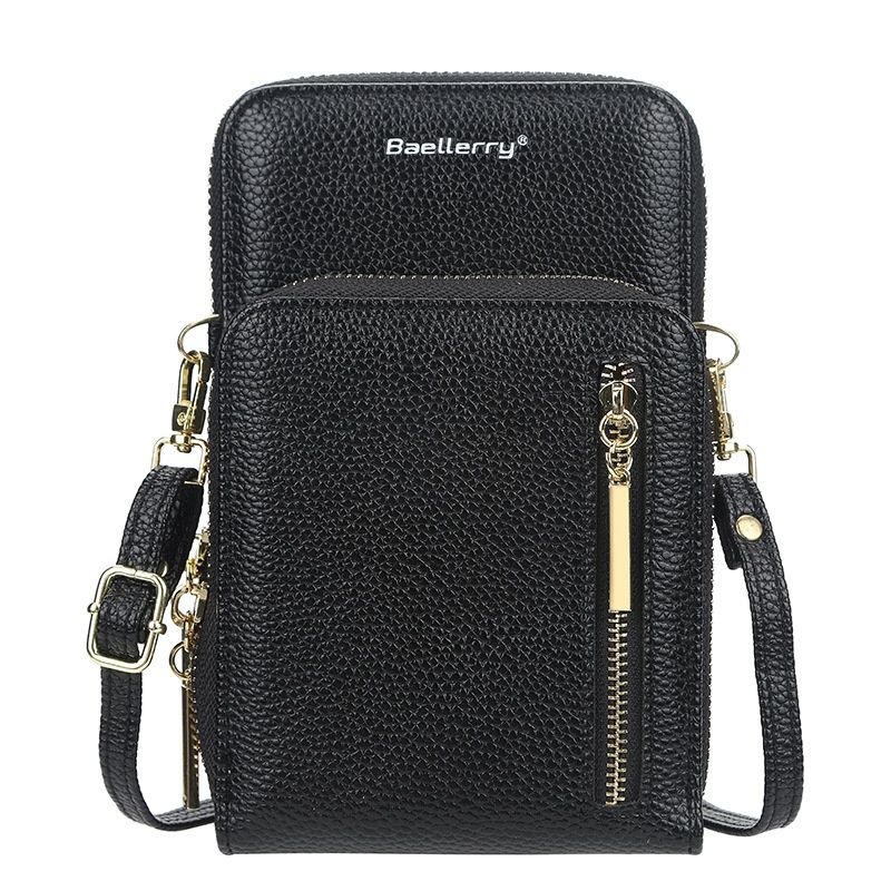 Shoulder bag mobile phone bag with shoulder strap for mobile phone blue A blue A V1237-ZY-203-4017