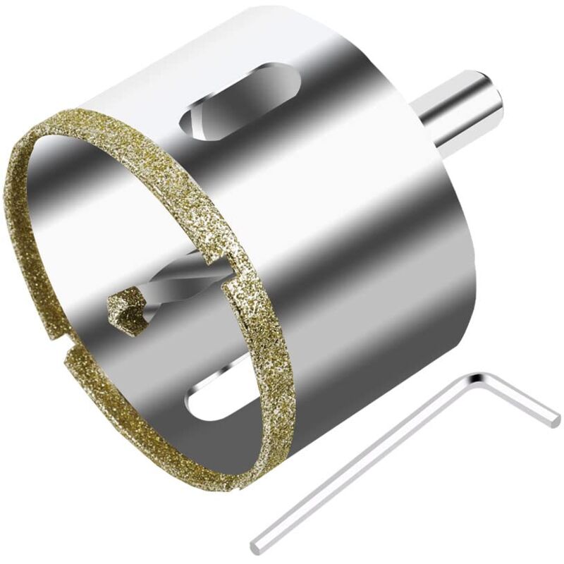 100mm Diamond Hole Saw with Centering Drill, Tile Hole Saw a V1237-ZY-203-4040