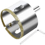100mm Diamond Hole Saw with Centering Drill, Tile Hole Saw a V1237-ZY-203-4040