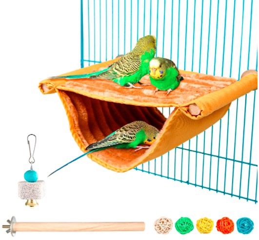 Hamster Hammock Rat Bird Parrot Hanging Warm Bed House Cage V1237-ZY-203-4056