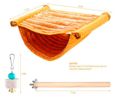 Hamster Hammock Rat Bird Parrot Hanging Warm Bed House Cage V1237-ZY-203-4056
