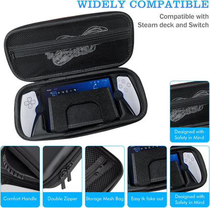 Hard Travel Case for PlayStation Portal Case, Travel-Friendly Protective Storage Case for PS Portal Case V1237-ZY-203-4072