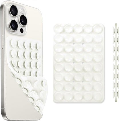 New Silicone Suction Cup Phone Case Mount Double Sided, Phone Accessory Handsfree Strong Grip Holder for V1237-ZY-203-4083