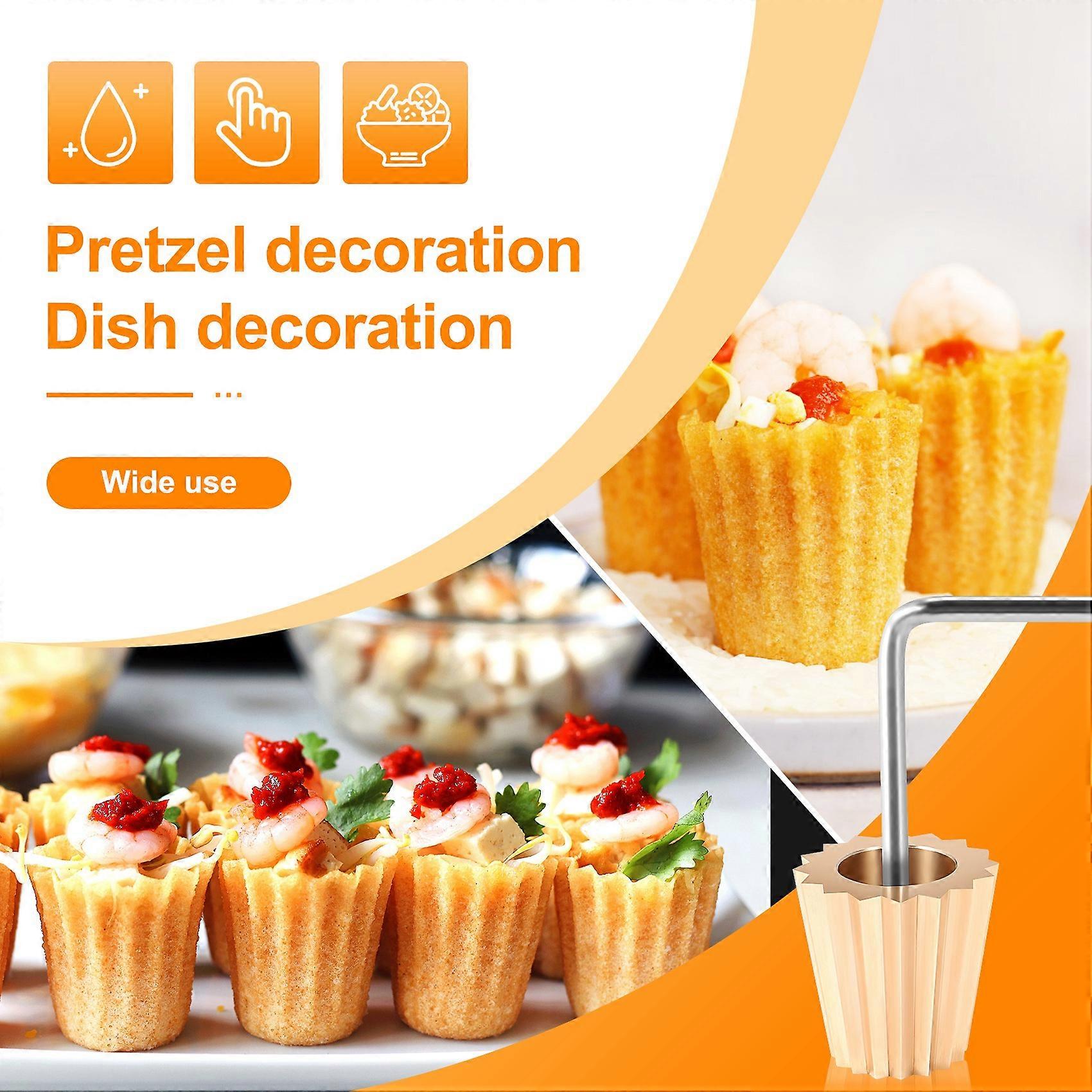 Malaysian Pie Tee Maker Nyonya Top Hats Mold for Baking Egg Cake Mold Reusable Deep Fried Snack Tool Kit V1237-ZY-203-4094