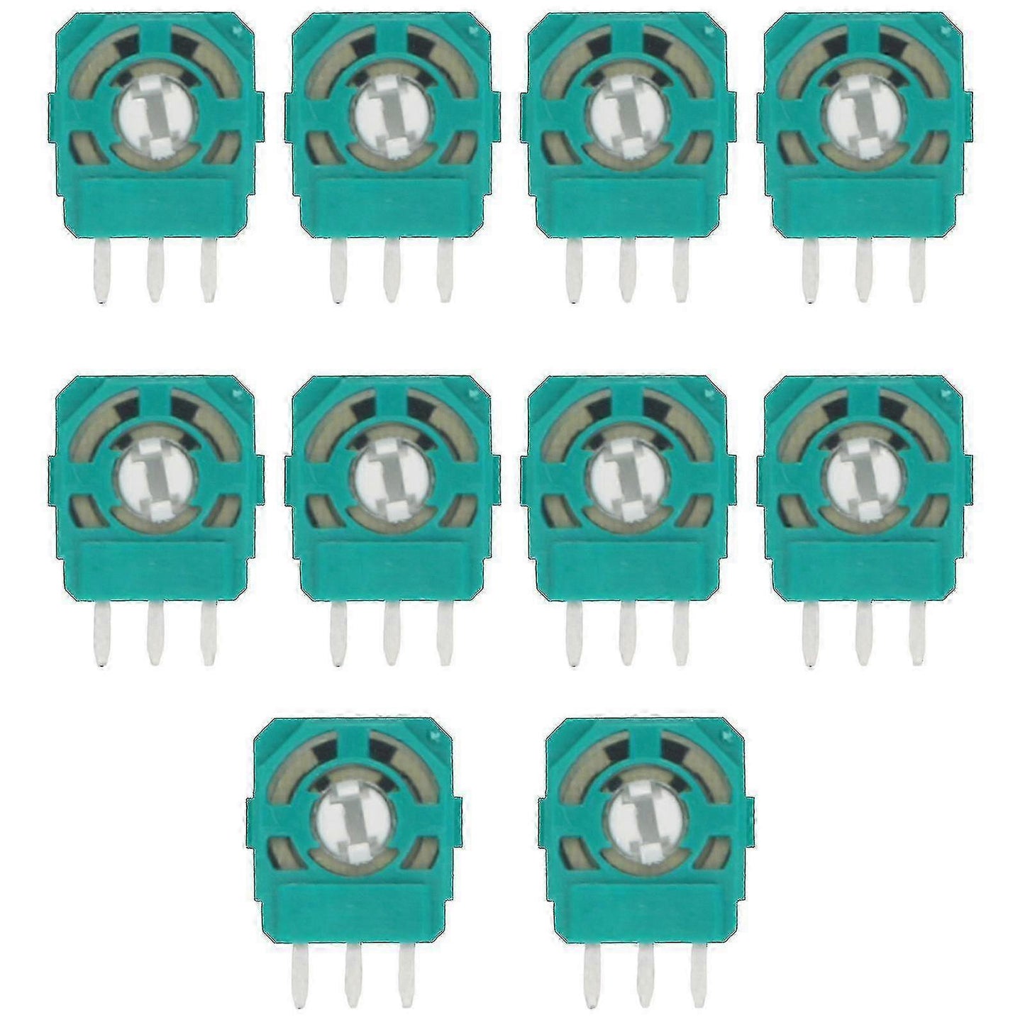 10 Pieces PS5 Handle Control Adjustable Potentiometer 2k3 Resistor P5 Telemetry Repair Parts V1237-ZY-203-4116