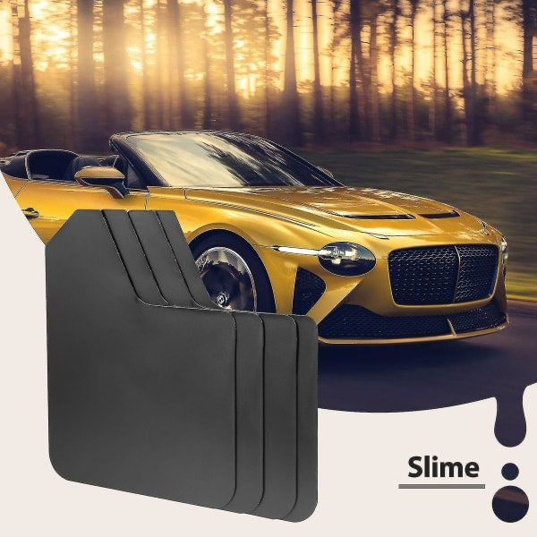 {CA}4pcs Universal Mud Flaps for Car Pickup Van Truck Mudguards with Screw V1237-ZY-203-4129