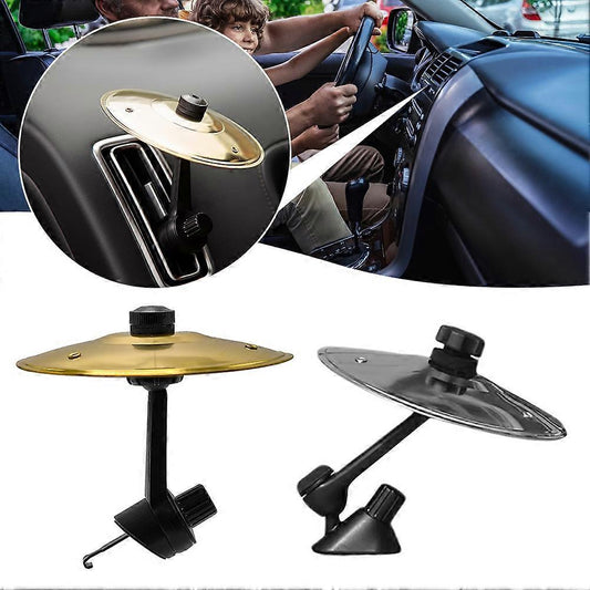 Mini Drums Crash Cymbal for Car Valve, Compact Mini Drums for Car Valve, Easy Installation Robust, for All V1237-ZY-203-4175