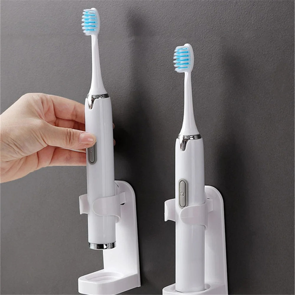 2-pack - Wall-mounted toothbrush holder for electric toothbrushes White white V1237-ZY-203-4186