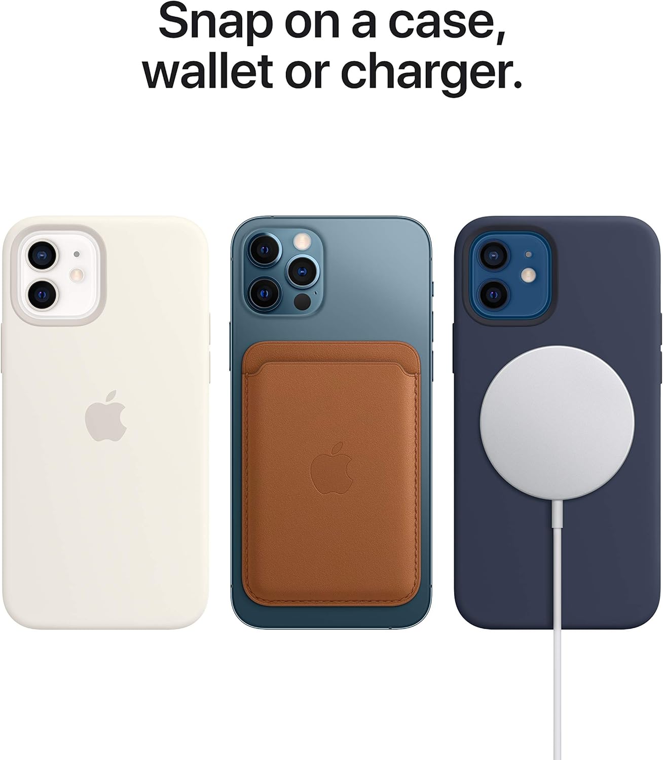 Compatible with MagSafe magnetic card holder for all iPhone models,Leather magnetic SIM card holder V1237-ZY-203-4187
