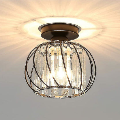 Modern Crystal Ceiling Light E27 LED Ceiling Lamp Mini Crystal Chandelier for Kitchen Dining Room Bedroom V1237-ZY-203-4193