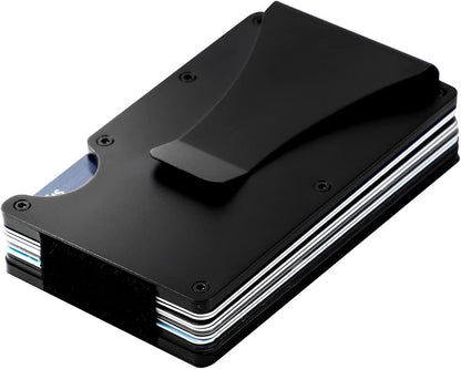 Credit Card Holder with Metal Wallet Storage Pouch_max V1237-ZY-203-4196