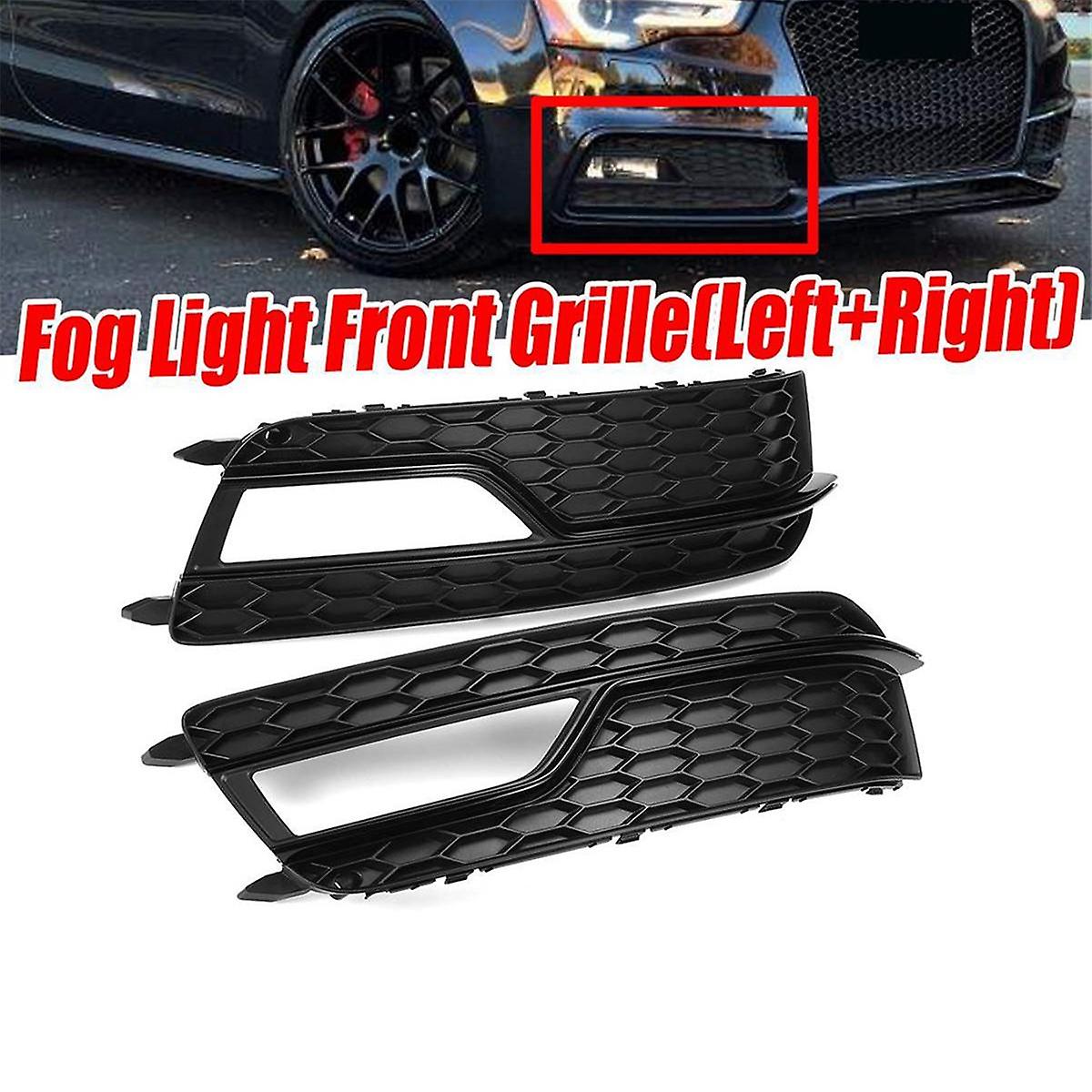 {CA} Left Fog Light Grille for A5 S5 2013-2016 8t0807681k Front Bumper V1237-ZY-203-4214