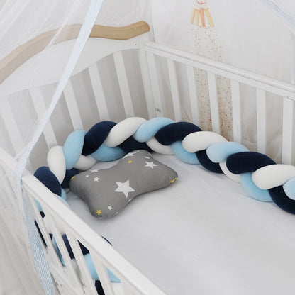 Baby rotating bed snake, bed cover decoration, handmade three-strand braid Light gray Light gray 1 meter V1237-ZY-203-4241
