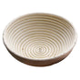 Dough Protection Basket Round Handmade Rattan Basket, 23x8cm_tfrf V1237-ZY-203-4286