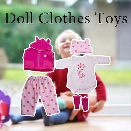 Clothes for baby dolls 43-51 cm - Matching accessories and gift sets V1237-ZY-203-4288