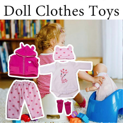 Clothes for baby dolls 43-51 cm - Matching accessories and gift sets V1237-ZY-203-4288