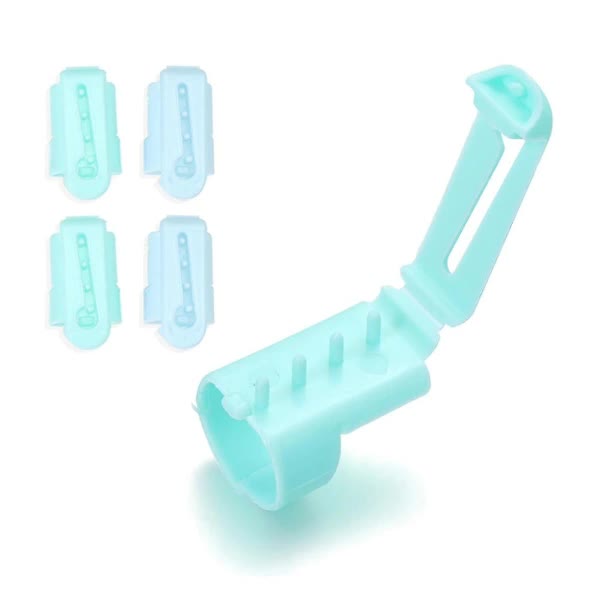 4pcs Yarn Guide Finger Holder Knitting Thimble Tool Plastic Yarn Guide Separated Yarns V1237-ZY-203-4290