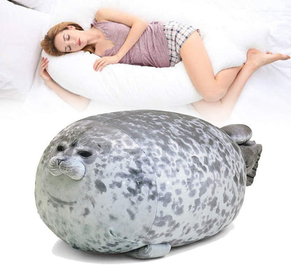 Thick seal pillow cute seal plush toy stuffed animal toy_tfrf 30CM V1237-ZY-203-4307