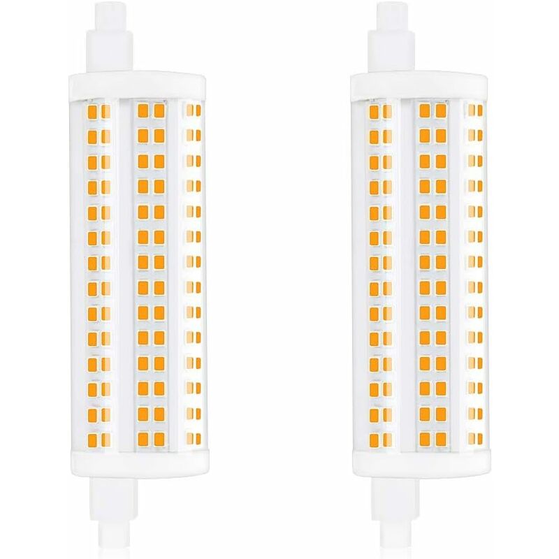 20W 118mm R7s Dimmable LED bulb, Daylight 4000K, 2200lm, 2 pcs - Equivalent to 200W Halogen, Energy Class A+ V1237-ZY-203-4326