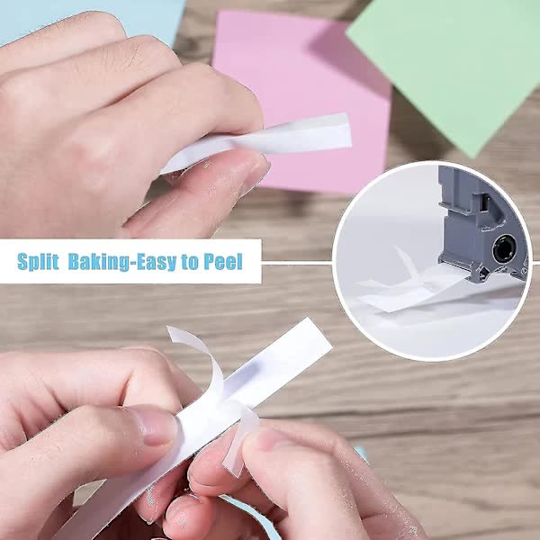 5-pack label printer tape for Brother Tze-231 -231 laminated P-touch label printer tape, for model Pt D best V1237-ZY-203-4328