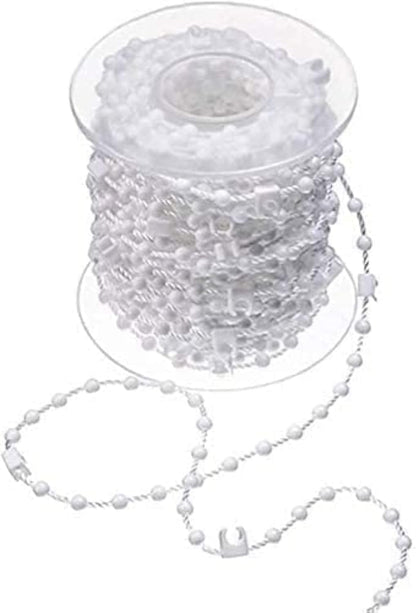 Bottom chain for vertical blinds for 89 mm slats, 20 meters, 200 clips-yux V1237-ZY-203-4355