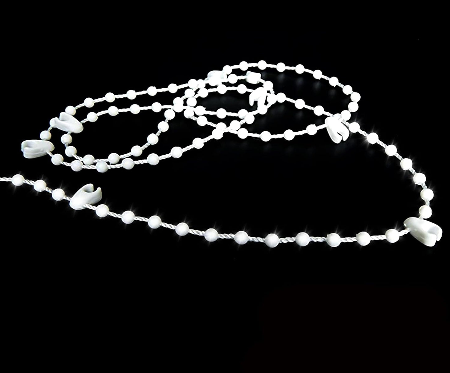 Bottom chain for vertical blinds for 89 mm slats, 20 meters, 200 clips-yux V1237-ZY-203-4355