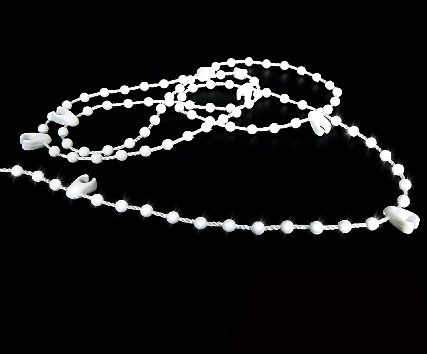 Bottom chain for vertical blinds for 89 mm slats, 20 meters, 200 clips-yux V1237-ZY-203-4355