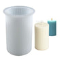 Halloween Deals DIY Silicone Candle Mold Ribbed Candle White White V1237-ZY-203-4373