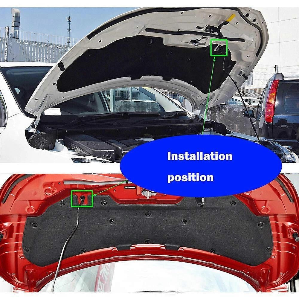 Compatible with Nissan Qashqai j11 NV200 Bonnet Rod Support Holder Clip Clamp Bracket V1237-ZY-203-4374