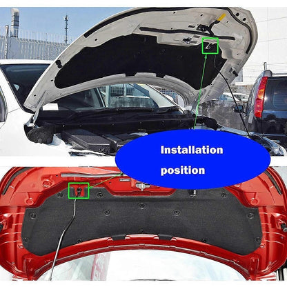 Compatible with Nissan Qashqai j11 NV200 Bonnet Rod Support Holder Clip Clamp Bracket V1237-ZY-203-4374