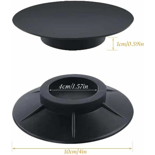 4-piece vibration-damping washing machine mat - prevent washing machine from moving - vibration-damping V1237-ZY-203-4403