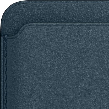 MagSafe-Compatible Leather Card Holder for iPhone | Slim Magnetic Wallet, Secure Card Storage, Non-Apple OEM, V1237-ZY-203-4407