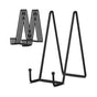 {CA} 8 inch black metal plate stand plate holder for picture, decorative plate, book V1237-ZY-203-4417